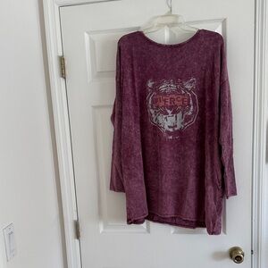 Fierce Graphic Long Sleeve Dress Shirt